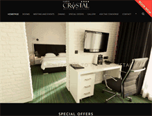 Tablet Screenshot of crystalhotel-belgrade.rs